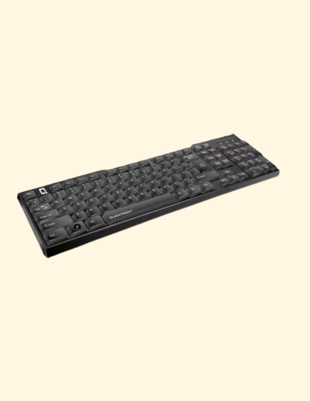Quantron Black Wired USB Standard Desktop Keyboard Compatible with Desktop-picture-26
