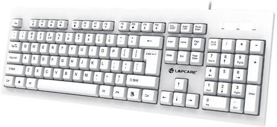 LAPCARE LOX-105 Wired USB Standard Desktop Keyboard Compatible with Desktop, Laptop, Mac-image-27