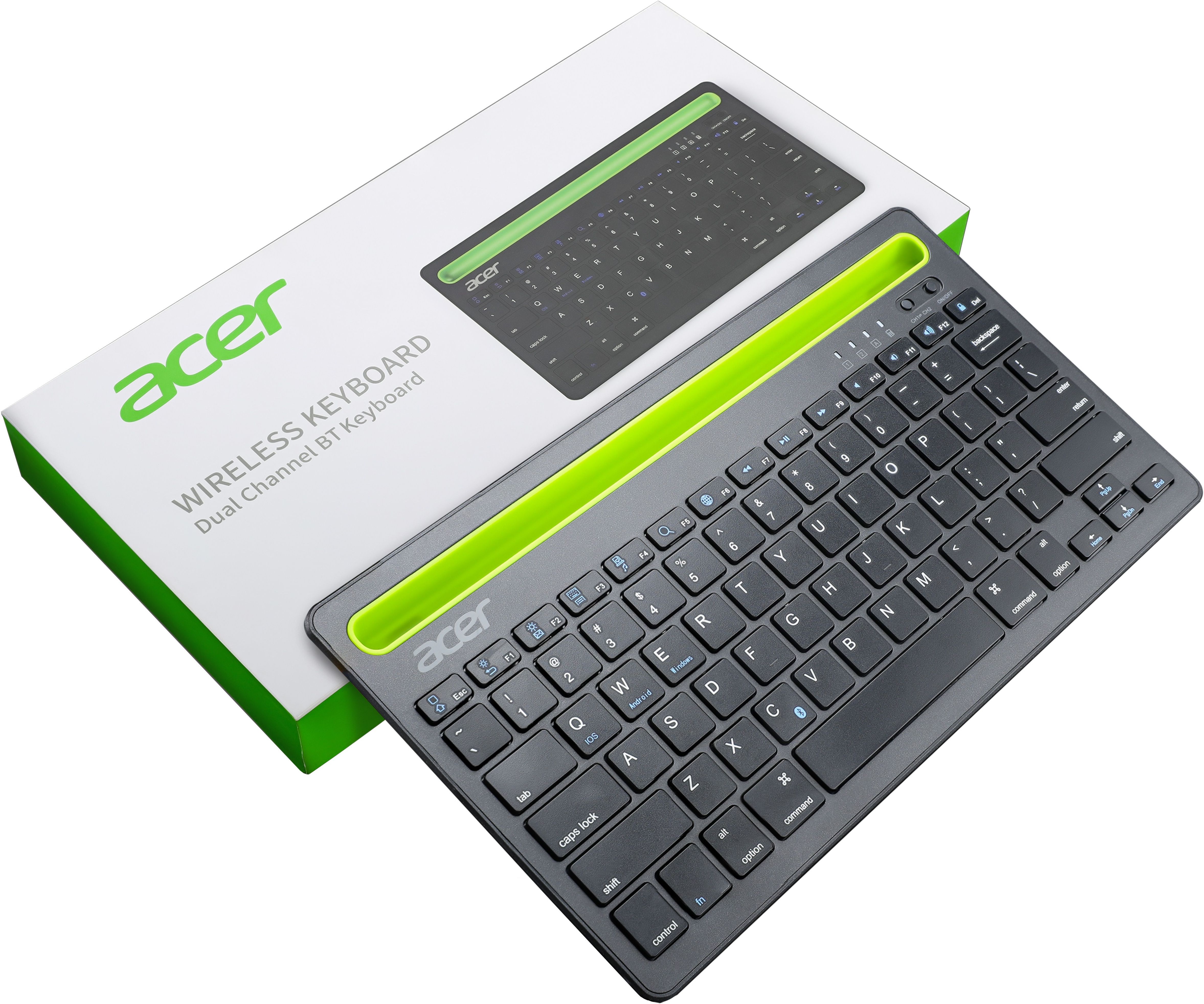 Acer ZC.A01SI.18K Bluetooth Laptop-size Multi-device Keyboard Compatible with Desktop, Laptop, Tablet-picture-33