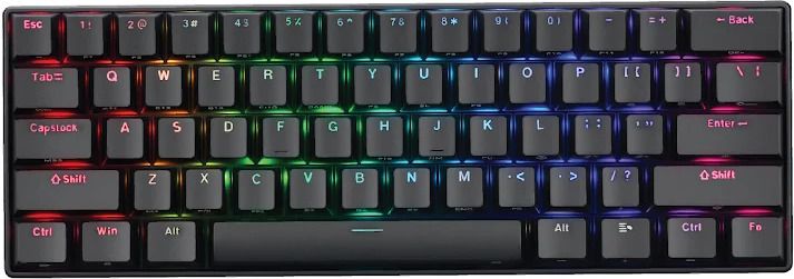 ZEBRONICS Zeb-MWK 1 (Black) Bluetooth, Wired USB, Wireless Laptop-size Gaming Keyboard Compatible with Desktop, Laptop, iPad, Mac, Tablet Tri-Mode, Rechargeable, N-Key Rollover, Linear Red Switches, 1000Hz Polling Rate,61 Keys, Mechanical-image-45