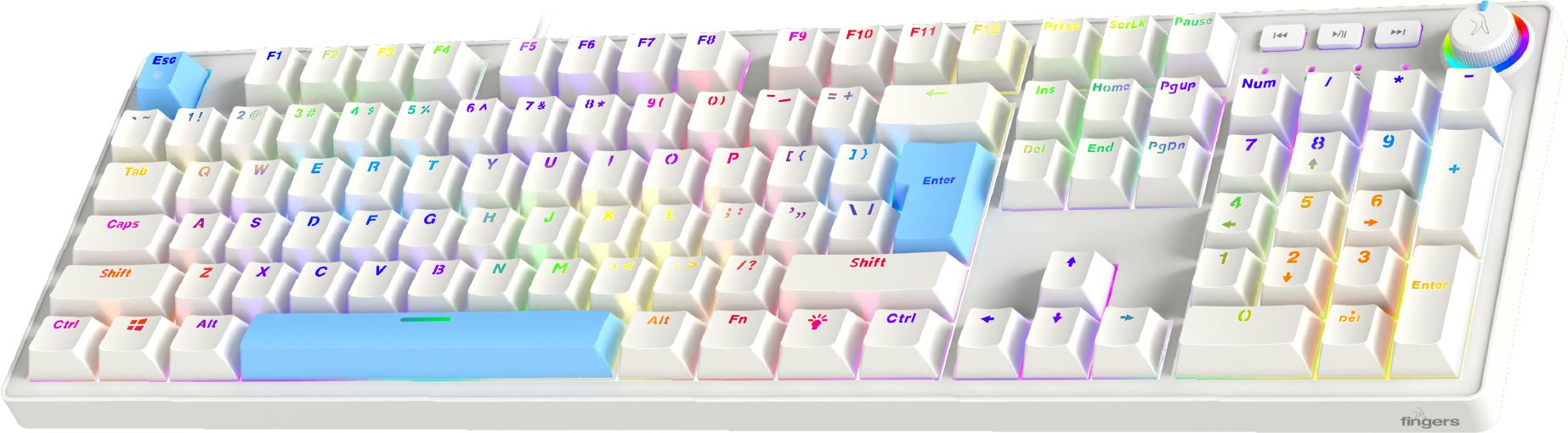 FINGERS Macho-MK1 Wired USB Standard Gaming Keyboard Compatible with Desktop, Laptop-image-18