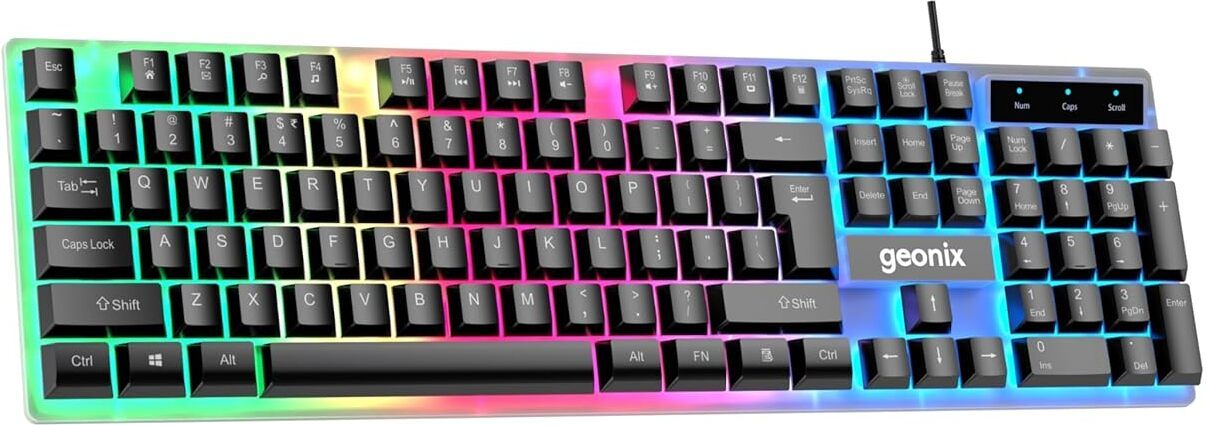 GEONIX GXGPK-09 Wired USB Handheld Gaming Keyboard Compatible with Desktop, Laptop, Tablet-picture-17