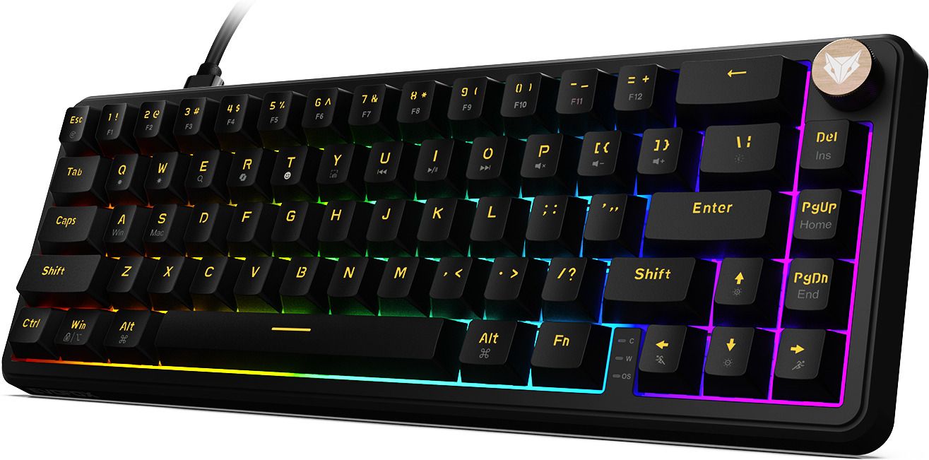 EVOFOX Ronin HS65 Hall Effect, Snap Key, 8000Hz Polling, Adjustable Actuation Wired USB Tenkeyless Gaming Keyboard Compatible with Desktop, Laptop, Mac-image-40