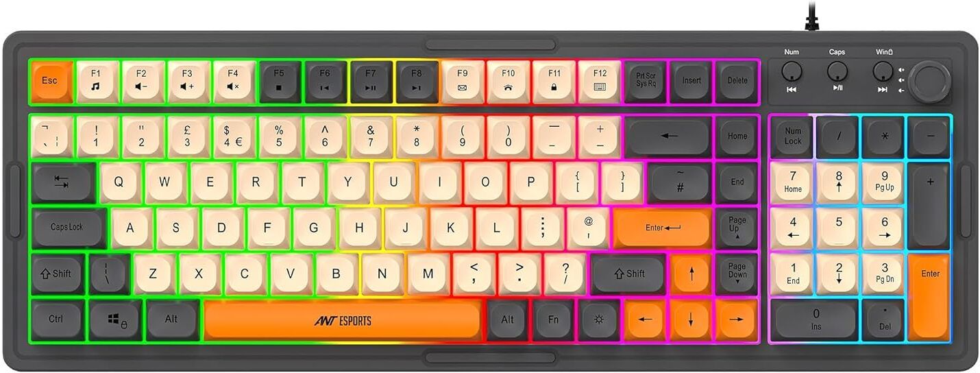 Ant Esports MK800 Pro Mechanical Wired USB Standard Gaming Keyboard Compatible with Desktop, Laptop-picture-41