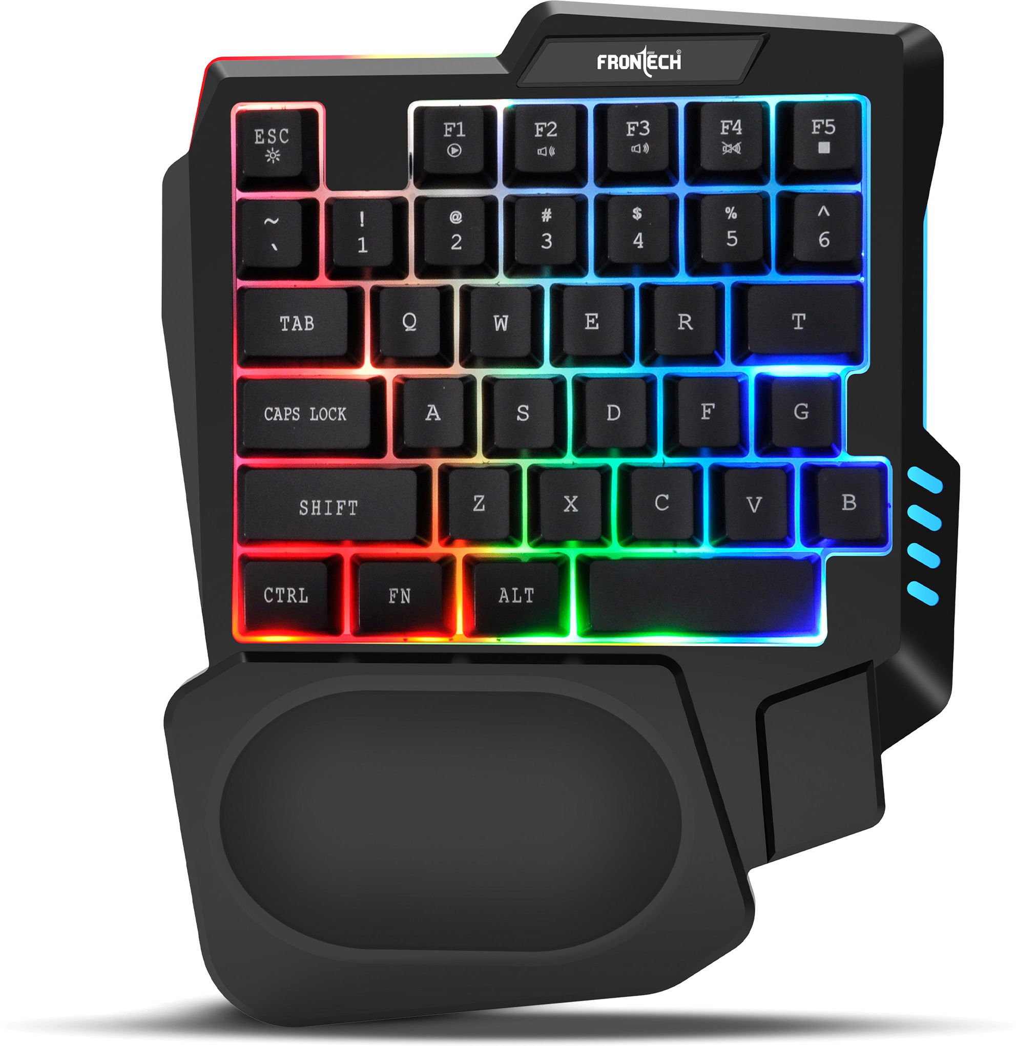 Frontech KB-0008P Wired USB Handheld Gaming Keyboard Compatible with Desktop, Tablet, Laptop-picture-44