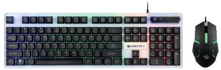 ZEBRONICS Zeb-KKB 4 (Zeb-War 2) White+Black Wired USB Standard Gaming Keyboard Compatible with Desktop, Laptop-image-18
