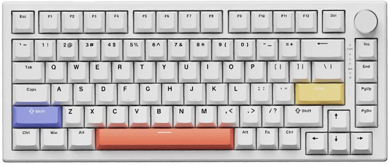 Martzilla VGN A75 Wired USB Standard Gaming Keyboard Compatible with Desktop, iPad, Laptop, Tablet-image-30