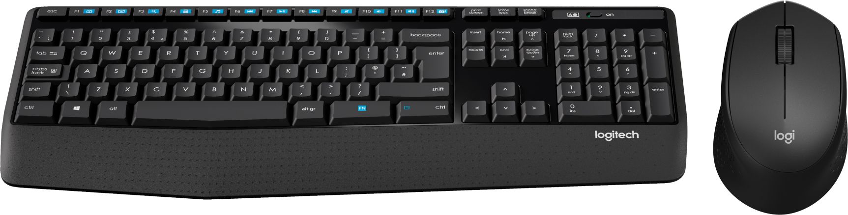 Logitech MK345/Wireless Compact,Win Mac,Desktop,Tablet,Smartphone,LaptopCompatible Wireless Standard Laptop Keyboard Compatible with Desktop, Laptop, Tablet, iPad, Mac Full-Sized Keyboard with Palm Rest & Comfortable Right-Handed Mouse, 2.4 GHz-image-24