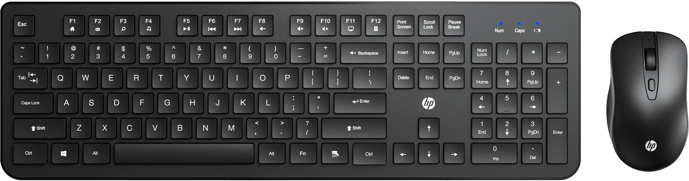 HP KM290 Wireless Mouse and Keyboard Combo Wireless Standard Laptop Keyboard Compatible with Laptop-picture-20