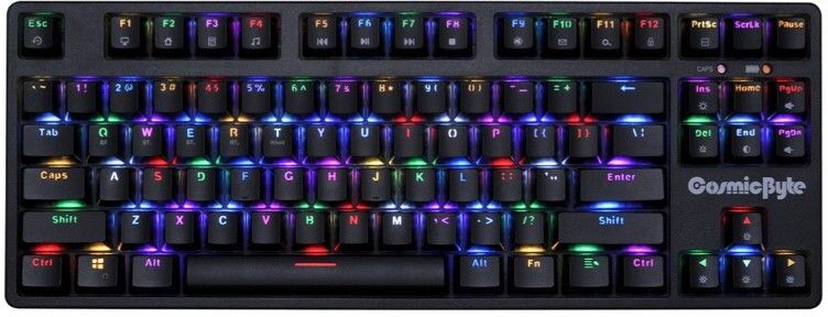 Cosmic Byte CB-GK-39 Trinity Wired USB, Wireless, Bluetooth Tenkeyless Gaming Keyboard Compatible with Desktop-image-31