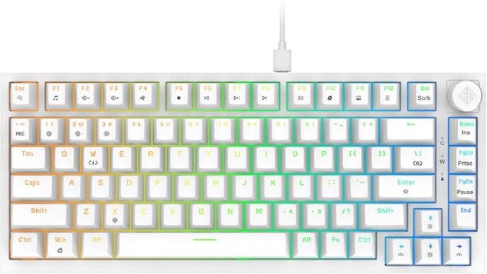 Cosmic Byte CB-GK-42 Phantom Wired USB Tenkeyless Gaming Keyboard Compatible with Desktop-image-22