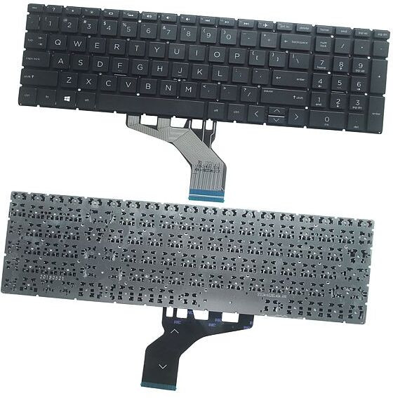 Regatech 15-DB0607NG, 15-DB0608NG, 15-DB0609NG, 15-DB0616NG, 15-DB0699NG Internal Laptop-size Laptop Keyboard Compatible with Desktop, Laptop, Mac image 1