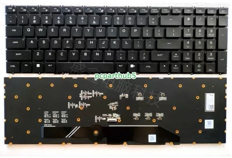 SOLUTIONS-365 alienware m18x-r1 KEYBOARD with backlit black US Internal Laptop-size Laptop Keyboard Compatible with Laptop-picture-17