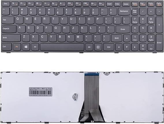 SOLUTIONS-365 COMPATIBLE LAPTOP KEYBOARD FOR Lenovo G50-70 G50 G50-30 WITHOUT BACKLIT BLACK US Internal Laptop-size Laptop Keyboard Compatible with Desktop, Laptop, Mac Keyboard For Lenovo G50-70 G50 G50-30 G50-45 G50-80 G50-75 G50-30 G50-45 G50-70M image 1