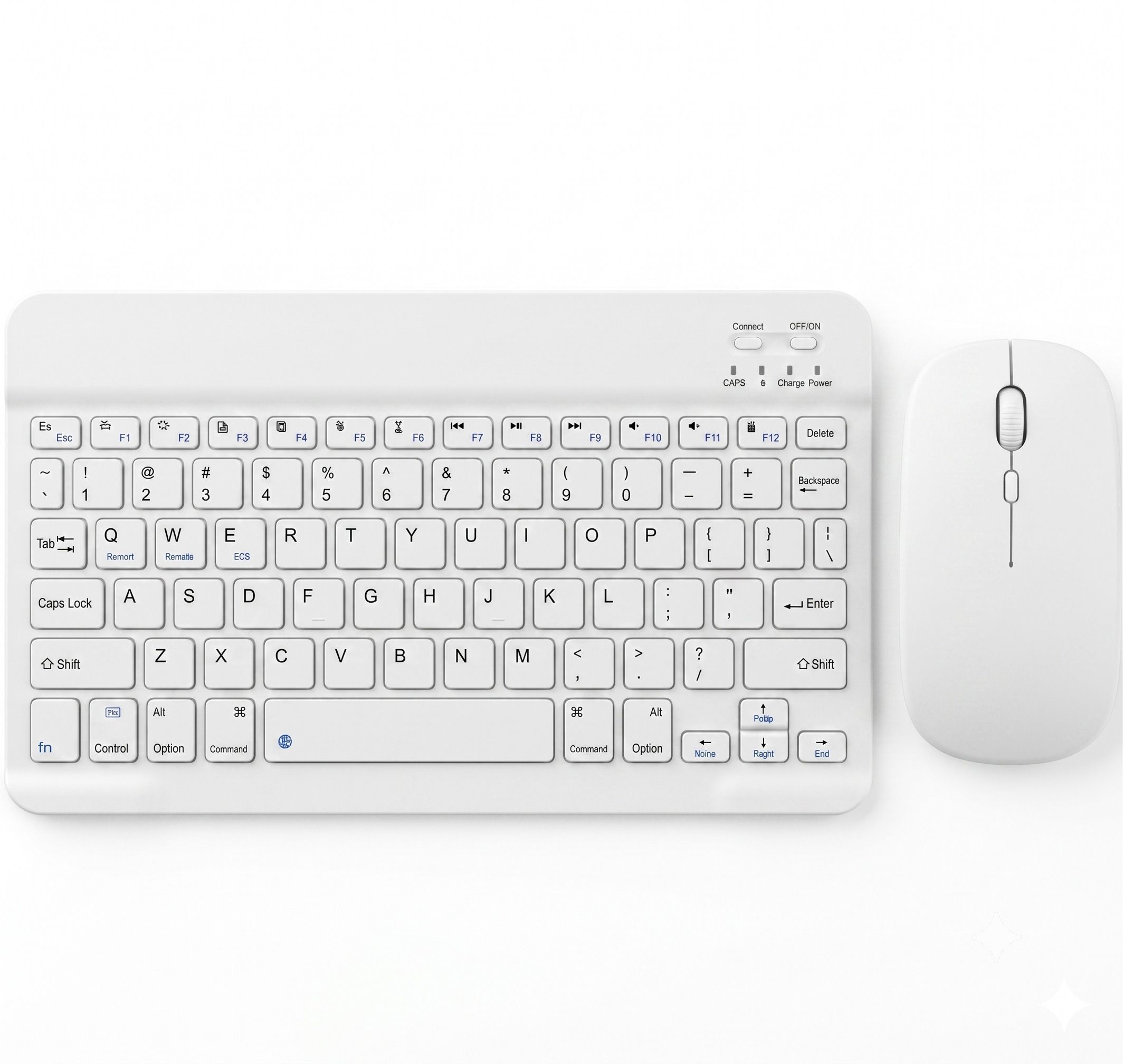 amaze quality Wireless Bluetooth Keyboard and Mouse Combo Set Wireless Laptop-size Laptop Keyboard Compatible with Desktop, Laptop, Tablet, iPad, Mac-picture-10