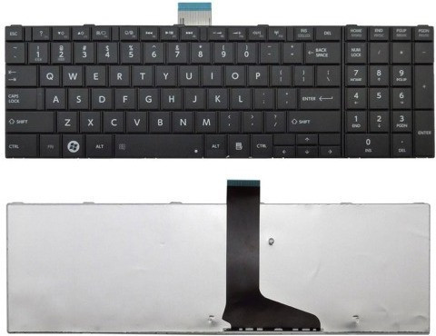 TechSonic Satellite C855-12R, SATELITE C855-13F Laptop Keyboard Replacement Key image 1