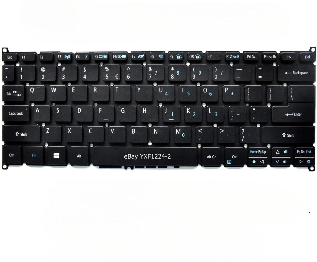 SOLUTIONS-365 SP113-31 KEYBOARF WITH BACKLIT BLACK US Internal Laptop-size Laptop Keyboard Compatible with Laptop-picture-27