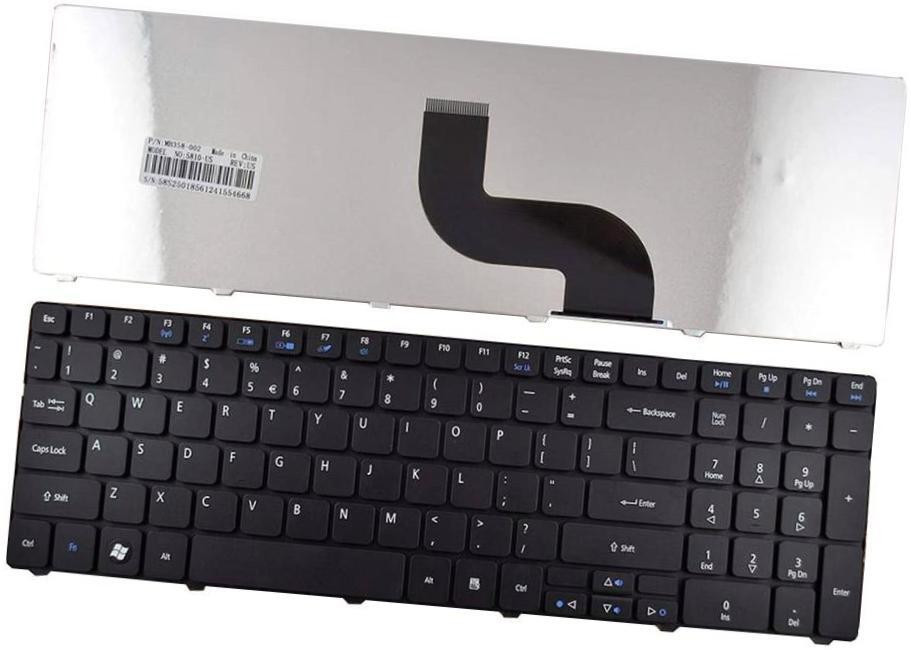 Regatech Gate way NV73A, NV77H, NV79, NV79C, ZQ2, ZR7, ZYB Internal Laptop-size Laptop Keyboard Compatible with Desktop, Laptop, Mac image 1
