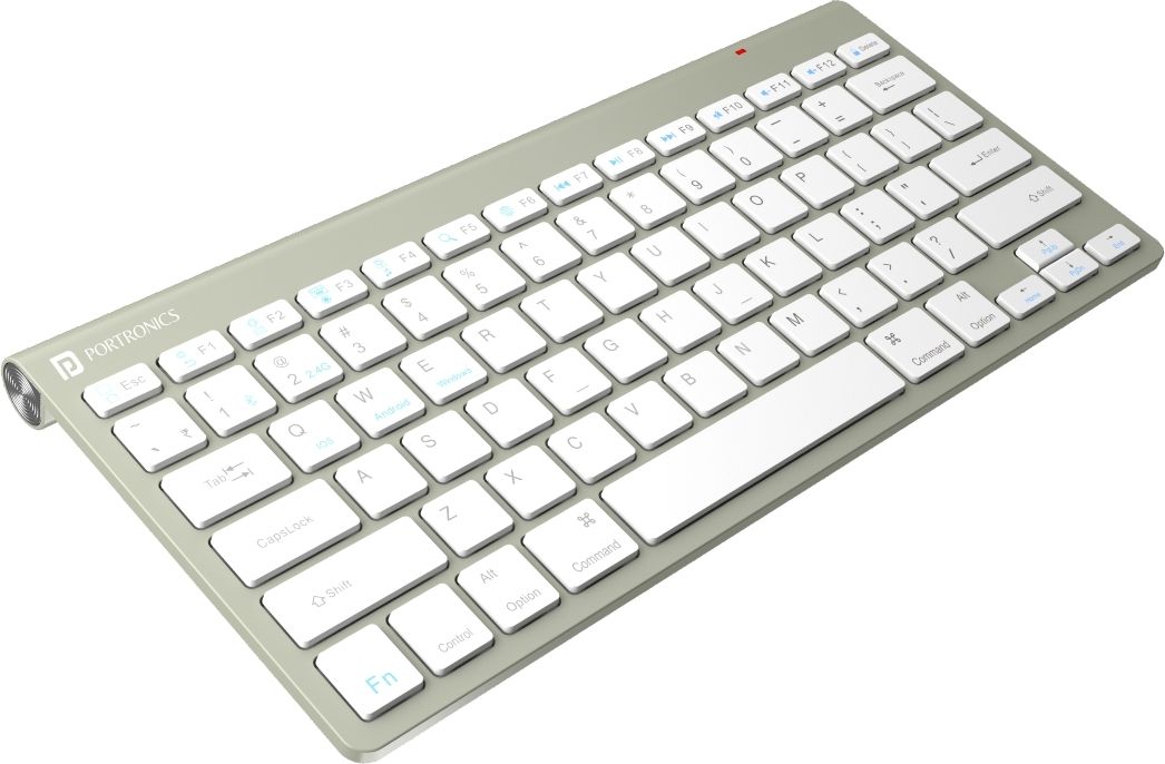 Portronics POR 1842 Wireless Standard Multi-device Keyboard Compatible with Desktop, Laptop, Mac multimedia_keys,Bubble Max-image-32
