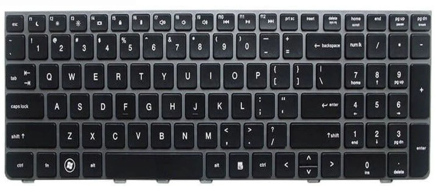 SOLUTIONS-365 COMPATIBLE 4530S WITH FRAME WITHOUT BACKLIT BLACK US Internal Laptop-size Laptop Keyboard Compatible with Laptop-picture-29