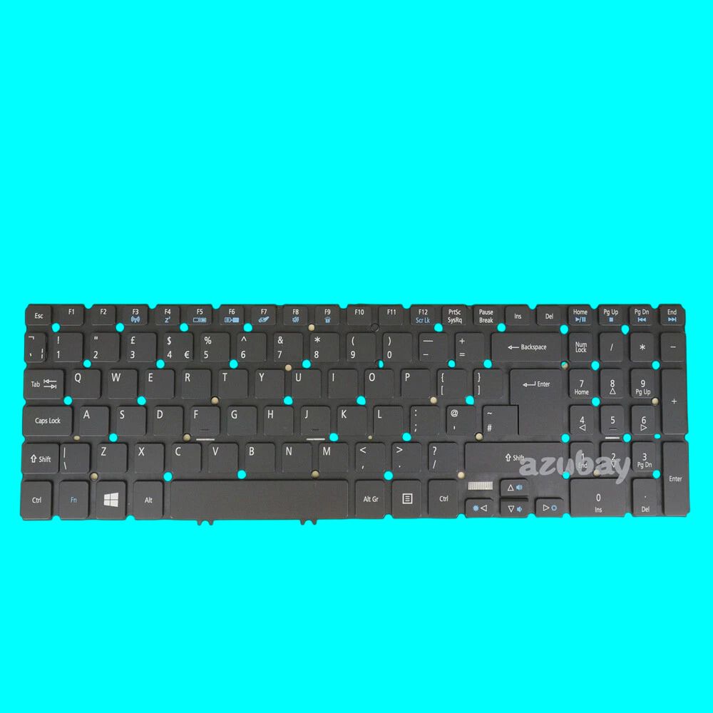 SOLUTIONS-365 ACER V7-581 KEYWORDS WITH ABCKLIT BLACK US Internal Laptop-size Laptop Keyboard Compatible with Laptop-picture-45