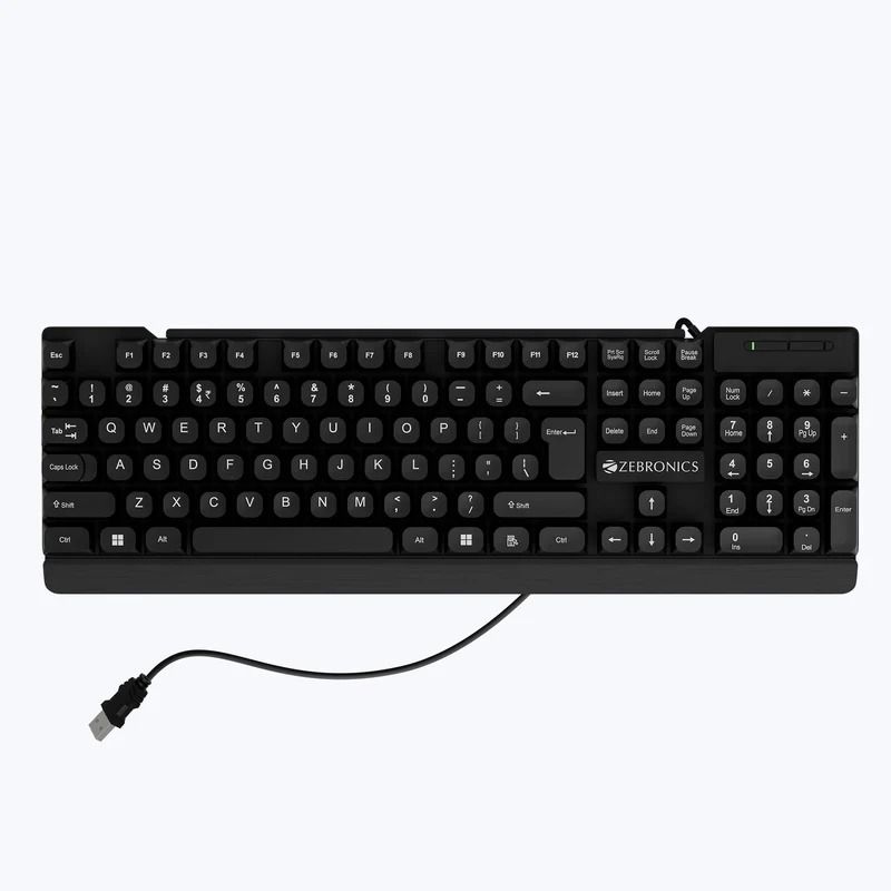 ZEBRONICS Zeb K23 Wired USB Standard Laptop Keyboard Compatible with Desktop, Laptop, Mac-image-31