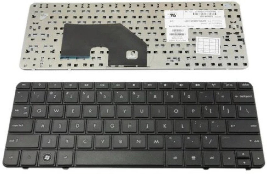SOLUTIONS-365 COMPATIBLE LAPTOP KEYBOARD FOR HP MINI 110-3103SG WITHOUT BACKLIT BLACK US Internal Laptop-size Laptop Keyboard Compatible with Laptop image 1