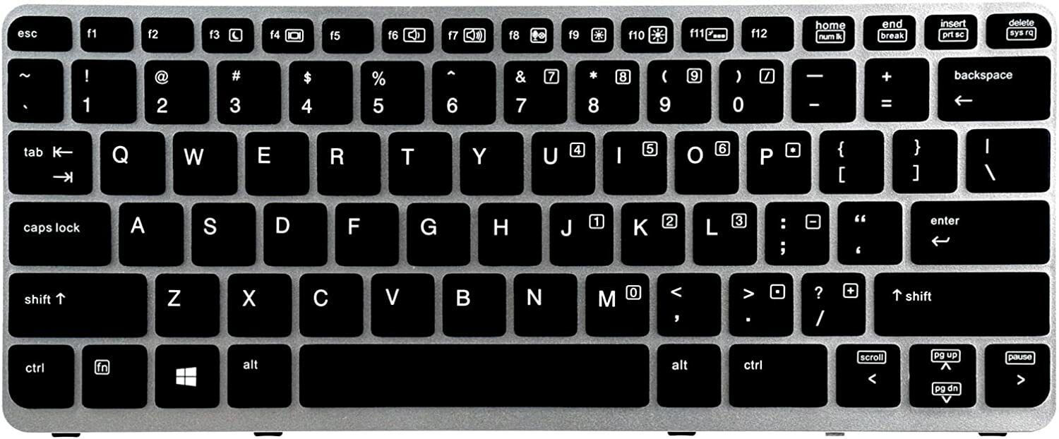 SellZone Laptop Keyboard Replacement 820 G1, 820 G2 Laptop Keyboard Replacement Key-image-35