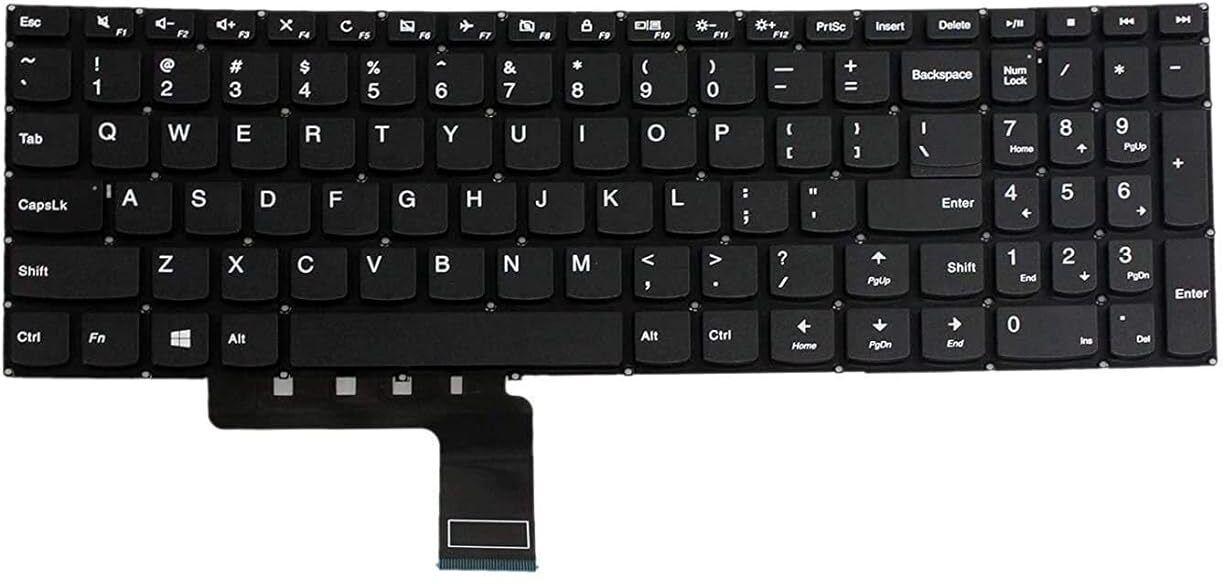 Dolluk IdeaPad 310 Series Laptop Keyboard Without Power Button Replacement Wireless Standard Laptop Keyboard Compatible with Laptop-picture-17