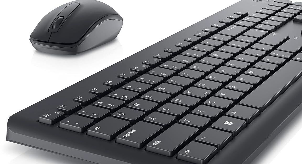 DELL KM3322W Keyboard & Mouse Combo, Anti-fade & Spill-resistant Keys_001 Wireless Standard Multi-device Keyboard Compatible with Laptop, Mac-image-8