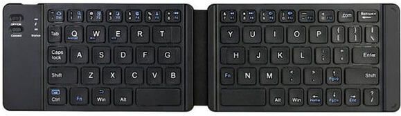 xavion Folding Bluetooth Keyboard Bluetooth Handheld Multi-device Keyboard Compatible with Laptop, iPad, Mac, Tablet-picture-38