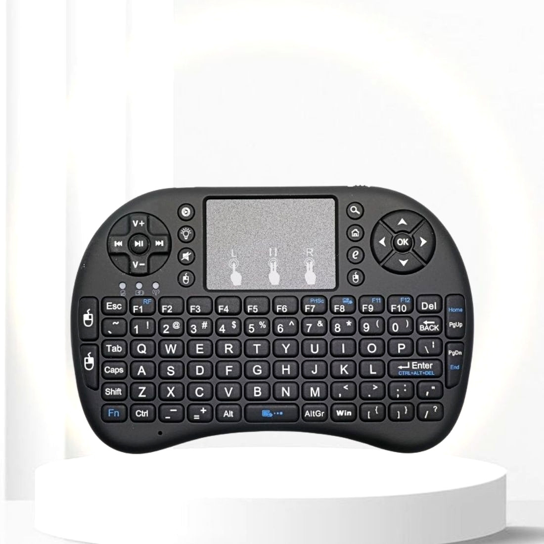 Guggu Bluetooth Wireless Keyboard with Slim & Portable Easy-Switch & TV & Laptop SW438 Wireless Multi-device Keyboard image 1