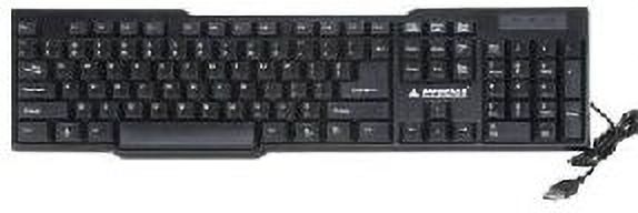 pordot USB KEYBOARD Wired USB Standard Multi-device Keyboard Compatible with Desktop, iPad, Laptop, Mac-image-37