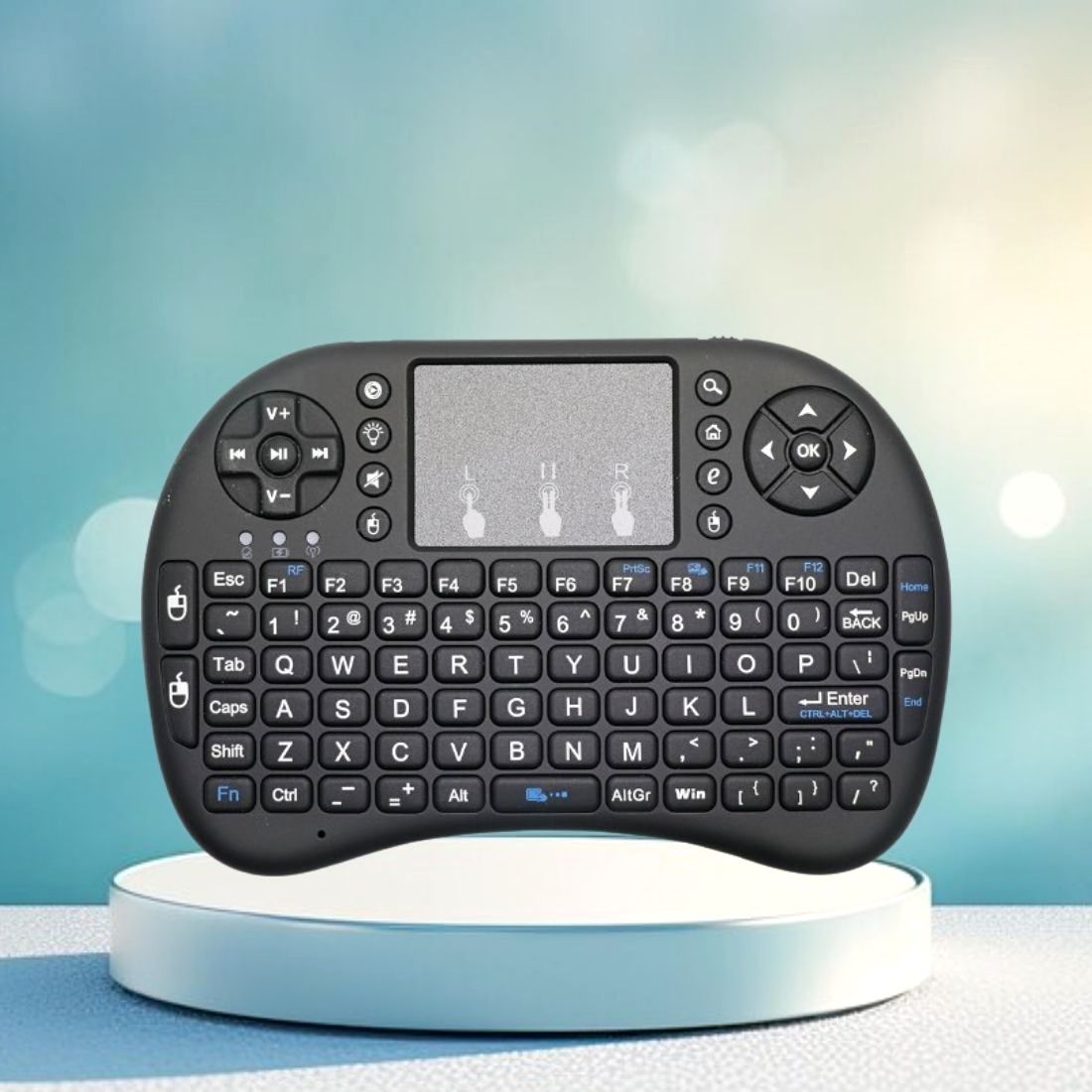 Clairbell Bluetooth Wireless Keyboard with Slim & Portable Easy-Switch & TV & Laptop Z336 Wireless Thumb-size Laptop Keyboard Compatible with Desktop, Laptop, Mac-image-37