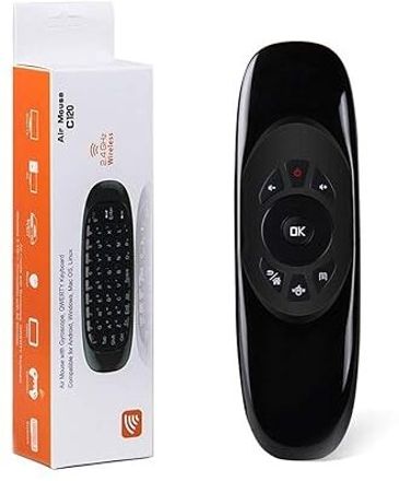 RyzCare Rechargeable Design for Smart TV Android Box and PC Wireless Handheld Multi-device Keyboard Compatible with Desktop, Laptop, Mac-picture-32