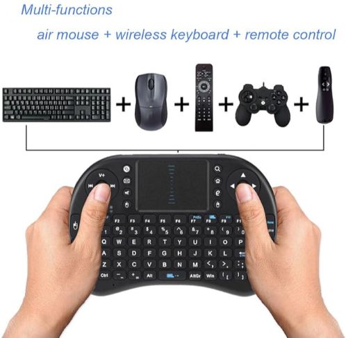 ROAR BGF_862A_Mini Wireless Keyboard with Light with Attach, Mouse for pc, Tablets Wireless Thumb-size Multi-device Keyboard Compatible with Desktop, Laptop, Mac-image-31