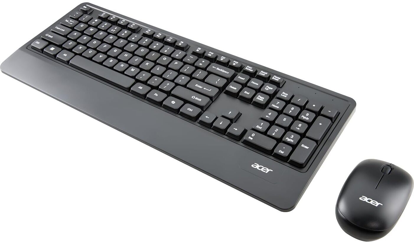 Acer Keyboard & Mouse Combo with Palm Rest Bluetooth, Wireless Standard Multi-device Keyboard Compatible with Desktop, Laptop-image-29