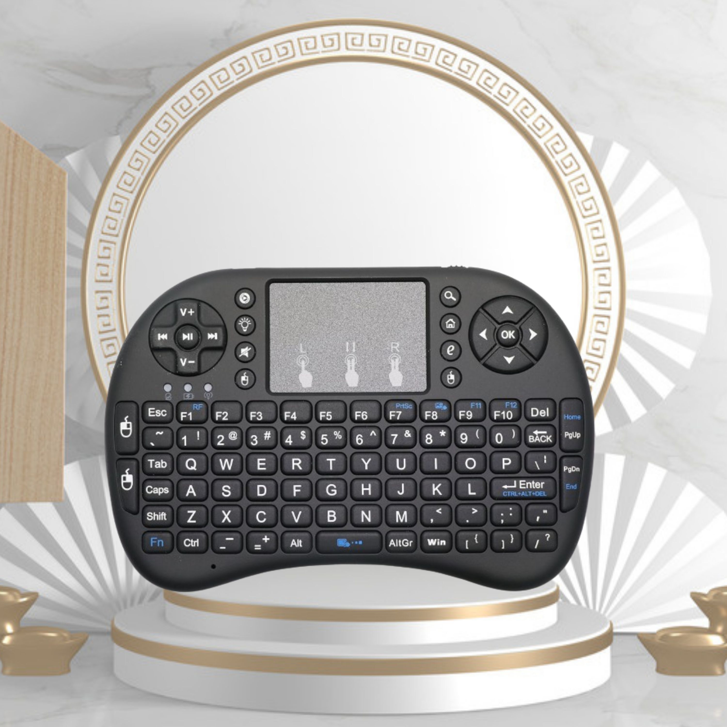 FRONY Bluetooth Wireless Keyboard, Pocket Size USB Rechargeable Bluetooth KeyboardA101 Wireless Thumb-size Laptop Keyboard Compatible with Desktop, Laptop, Mac-image-30