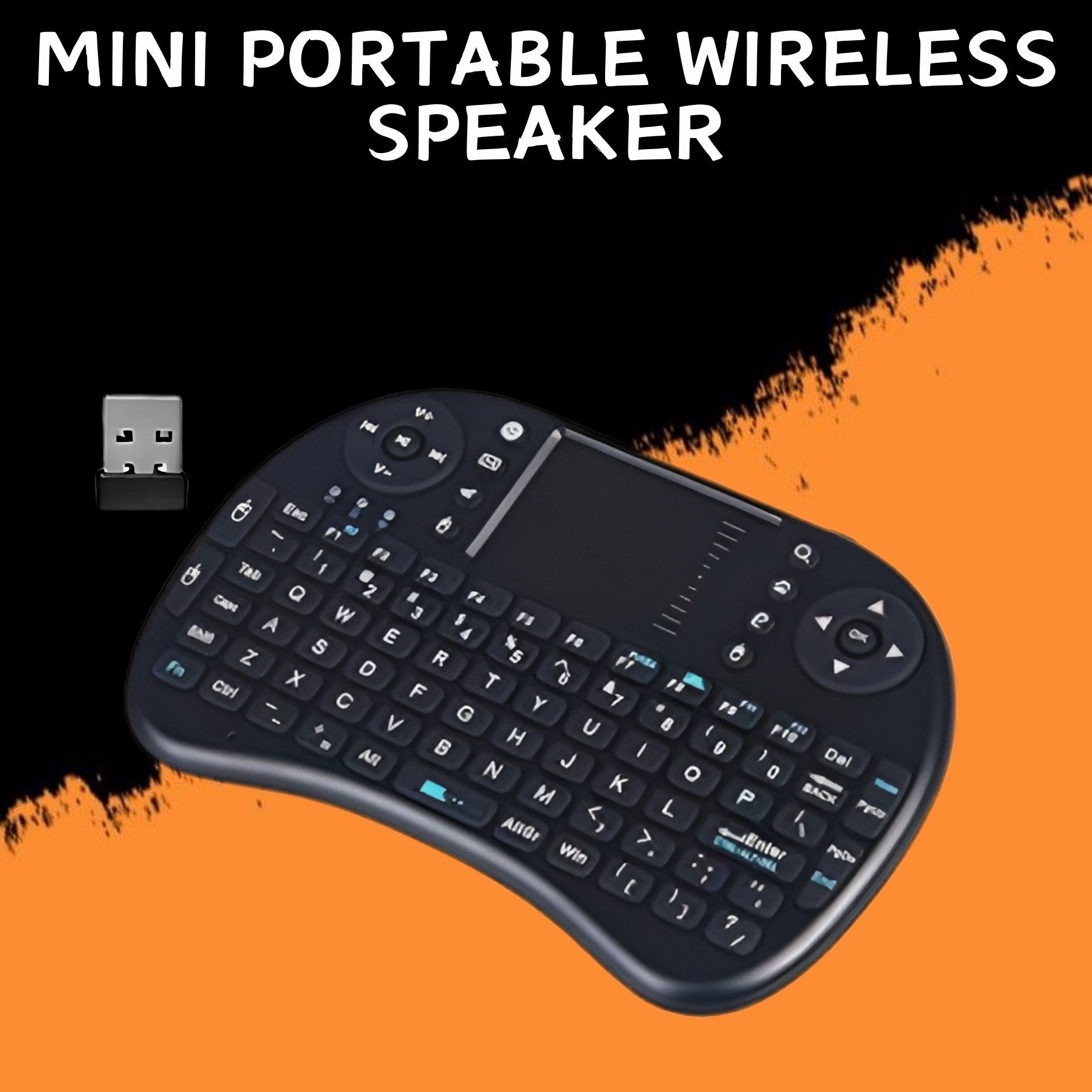 Clairbell Bluetooth (Wireless Keyboard)Pocket Size USB Rechargeable Bluetooth KeyboardI103 Wireless Thumb-size Multi-device Keyboard Compatible with Desktop, Laptop, Mac-image-39
