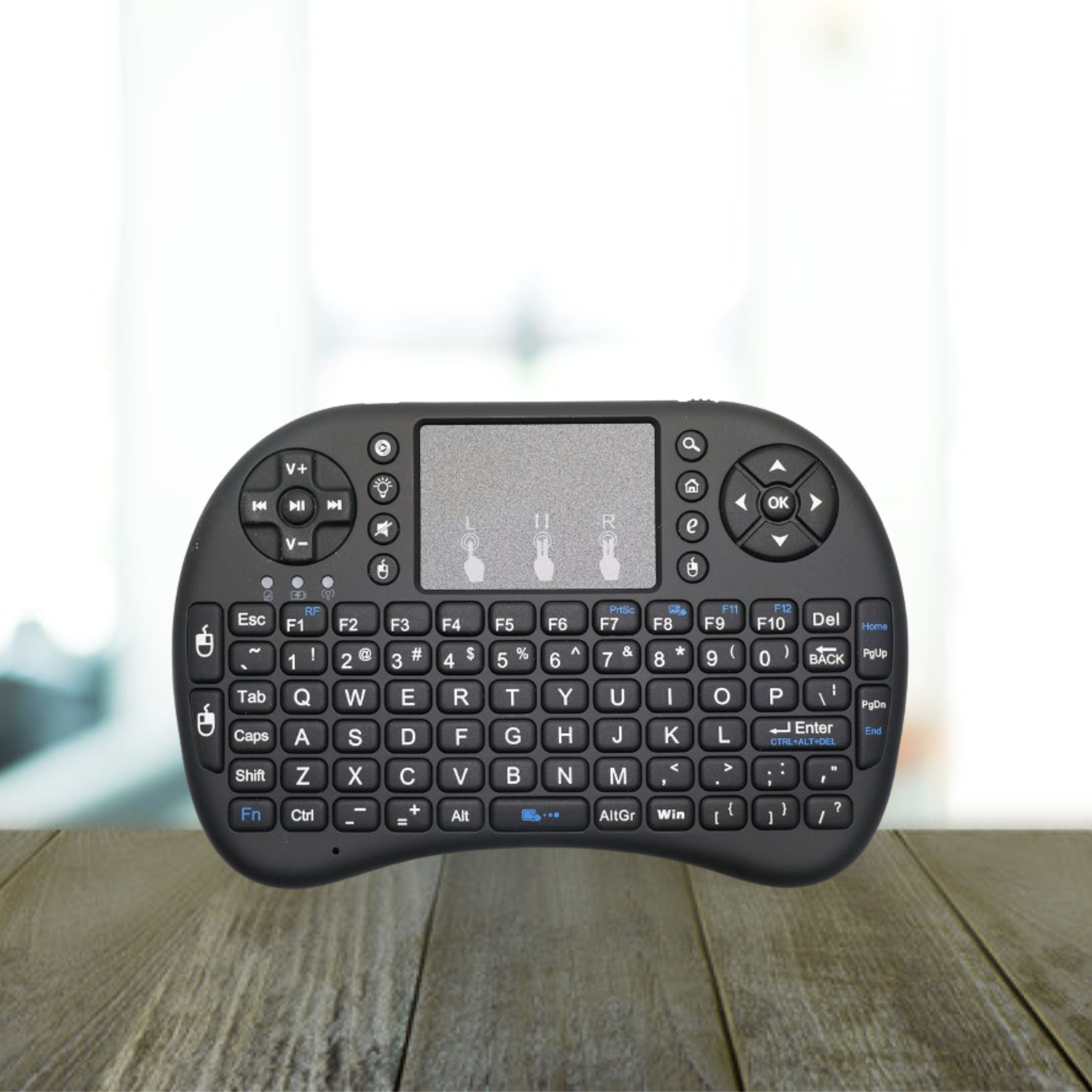 FRONY Bluetooth Wireless Keyboard, Pocket Size USB Rechargeable Bluetooth KeyboardB282 Wireless Thumb-size Multi-device Keyboard Compatible with Desktop, Laptop, Mac image 1