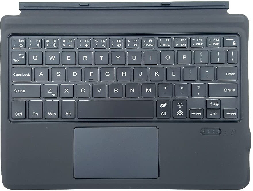 TECPHILE 1087D Keyboard for Surface GO4/ GO3/ GO2/ GO Bluetooth Handheld Tablet Keyboard image 1