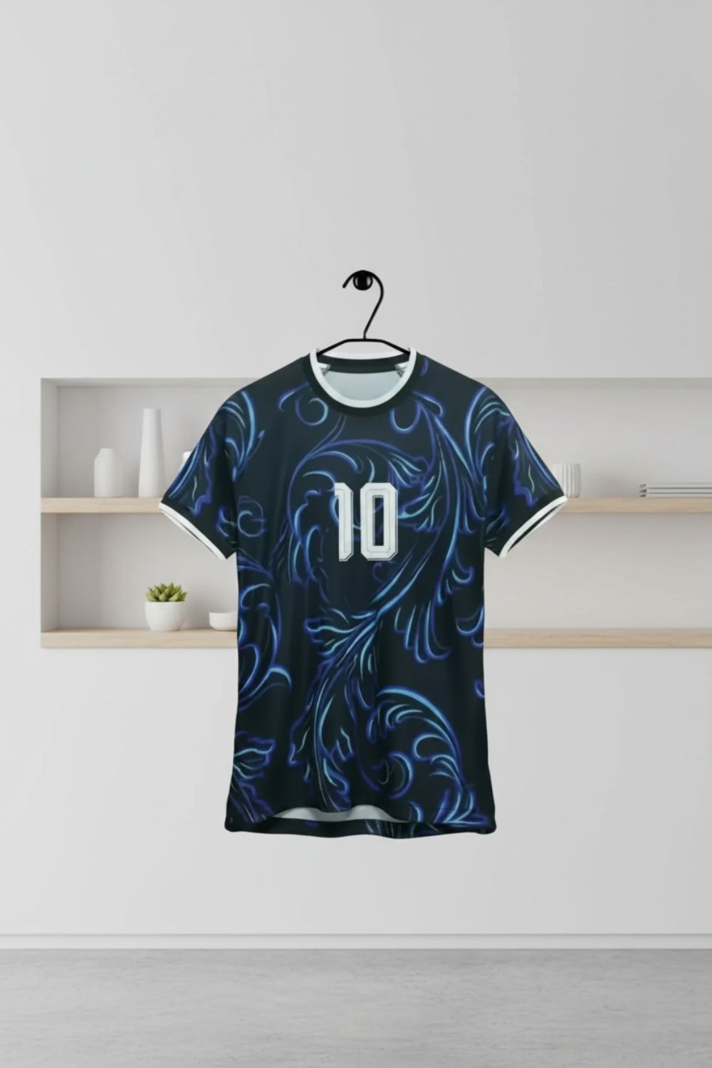 shan Women Graphic Print Round Neck Polycotton Black T-Shirt-picture-29