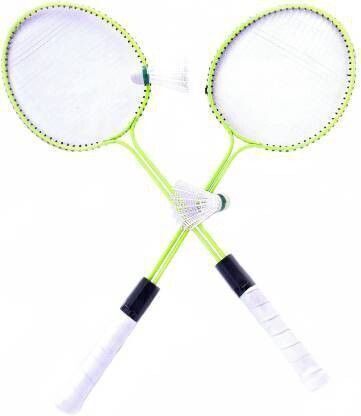 racket double road with 2 nylon cock n Badminton Kit-image-45