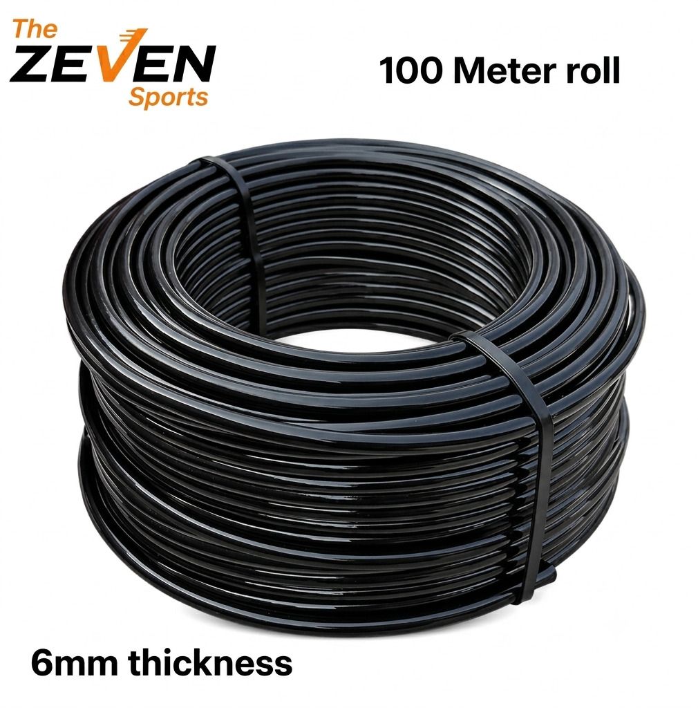 the zeven sports 6mm PVC coated gym wire Black-picture-13