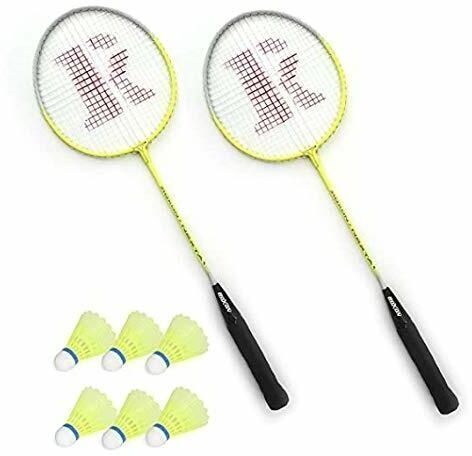 ravisport Single shaft racket NEXTA 2 PCS 6 shuttle Badminton Kit-picture-26