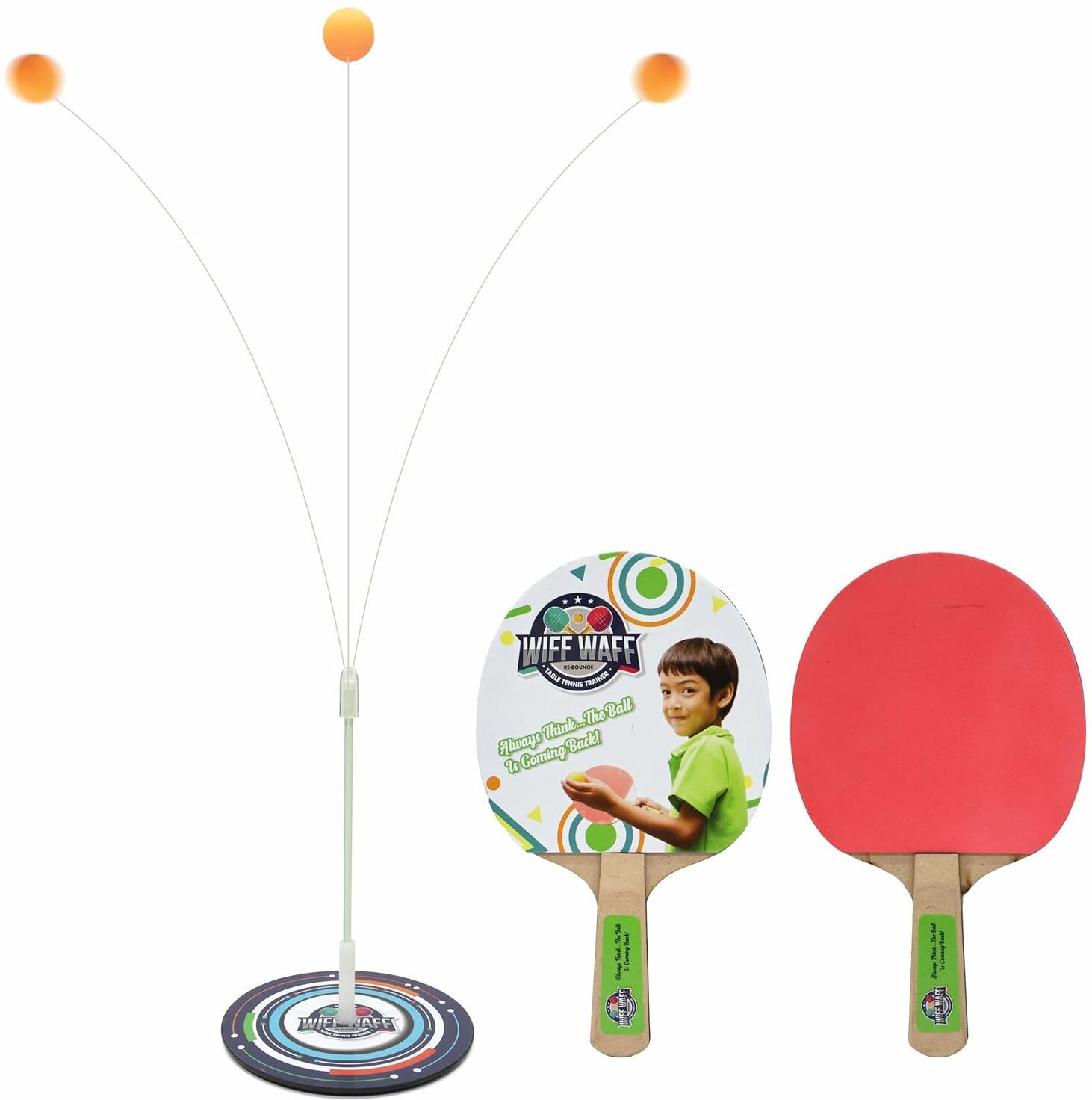 goyal's Rebound Table Tennis Trainer Self Training with Elastic Soft Ping Pong Ball Table Tennis Kit-picture-14