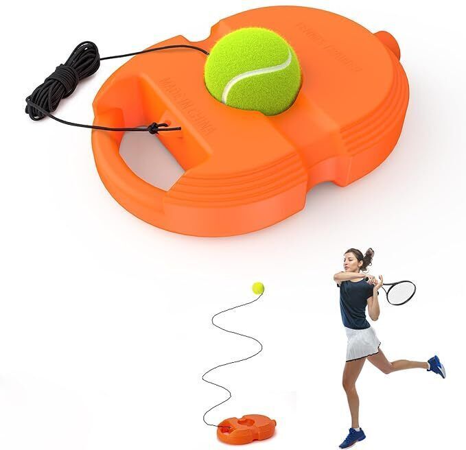 deepdale Self-Study Training Tennis Trainer Rebound Balls with Rope Practice Tool Tennis Ball-picture-12
