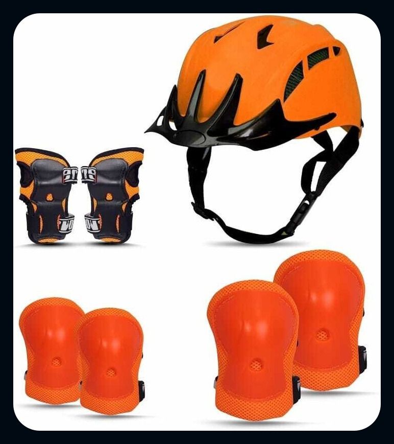 bninternational HSkating Kit For Protective Kit ( Kids, Beginner ) 4 in 1 Protective Kit SeT Cycling Kit-picture-26