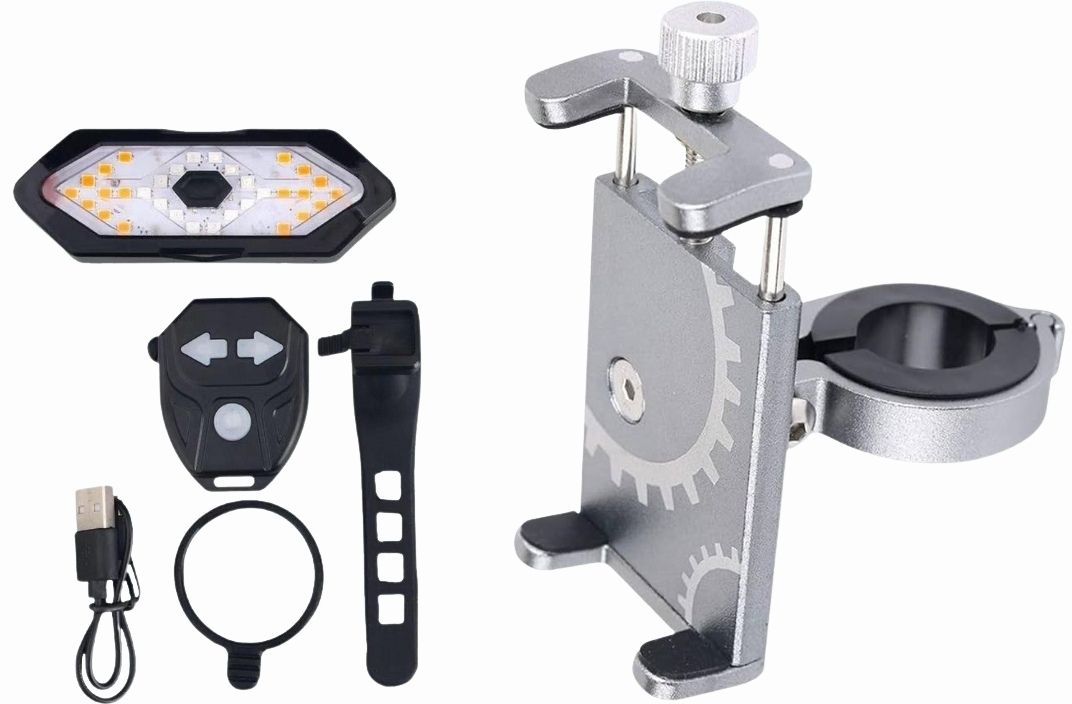 Bicycle PH Holder Aluminium & Indicator Back Light Combo Hiking Kit-image-48