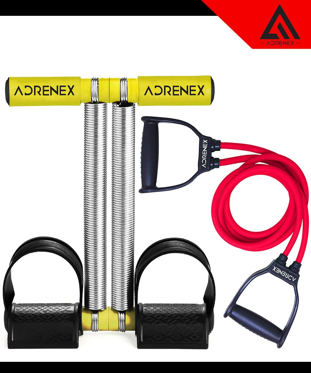 adrenex Home Fitness Combo for Full Body Workout, Strength Training & Daily Exercise Fitness Accessory Kit Kit-picture-31